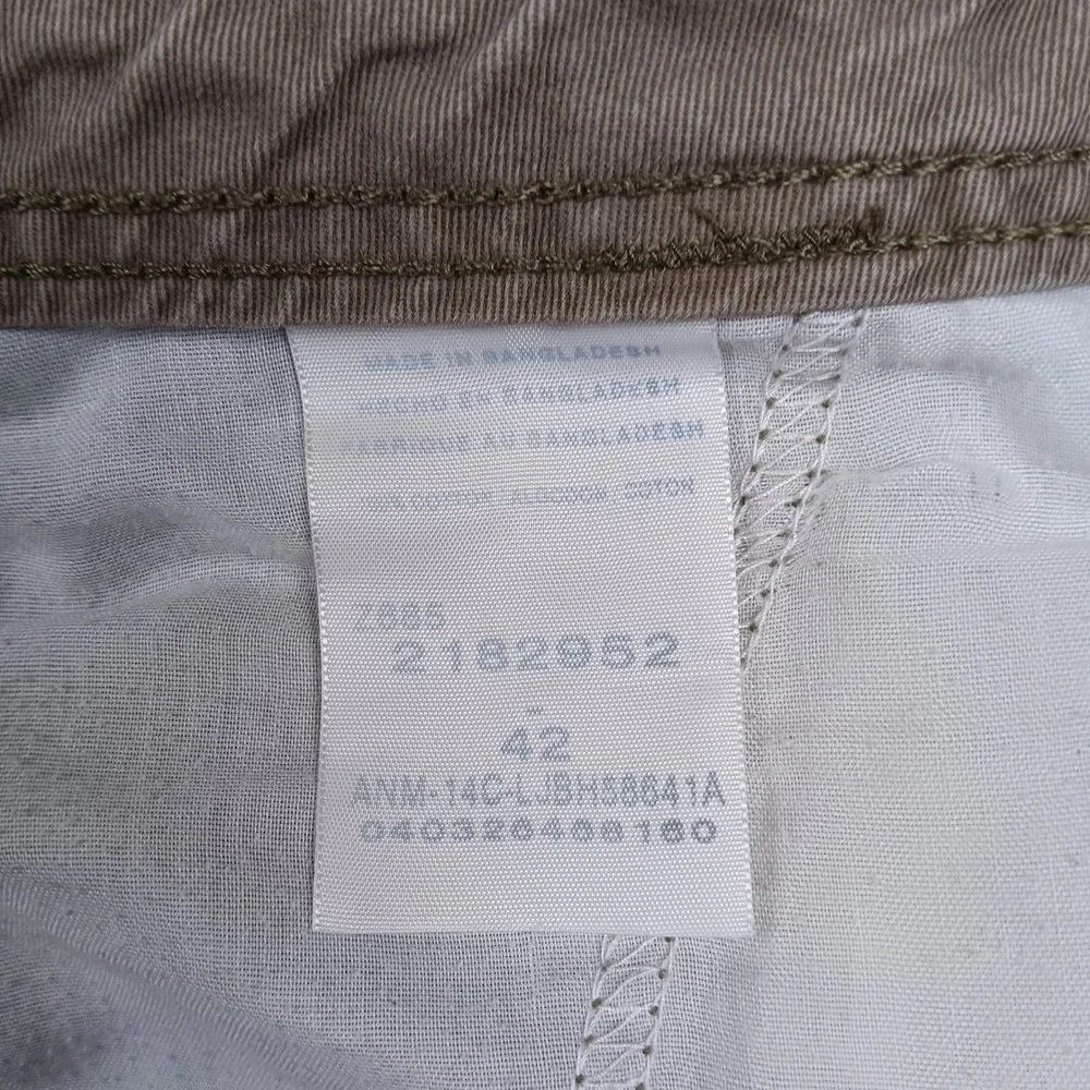 Lee Cargo Short Dungarees Mens 42 Tan Multi-Pocket Twill‎ 2182952